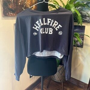 Hellfire Club crop top in GUC
